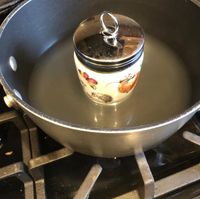 Boil in water (only halfway up)