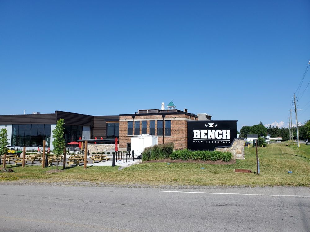 Bench Brewery, housed in the old local schoolhouse