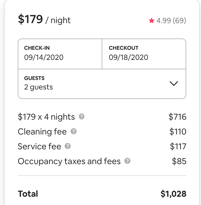 Feature Request Filter and sort by TOTAL price—in... Airbnb Community