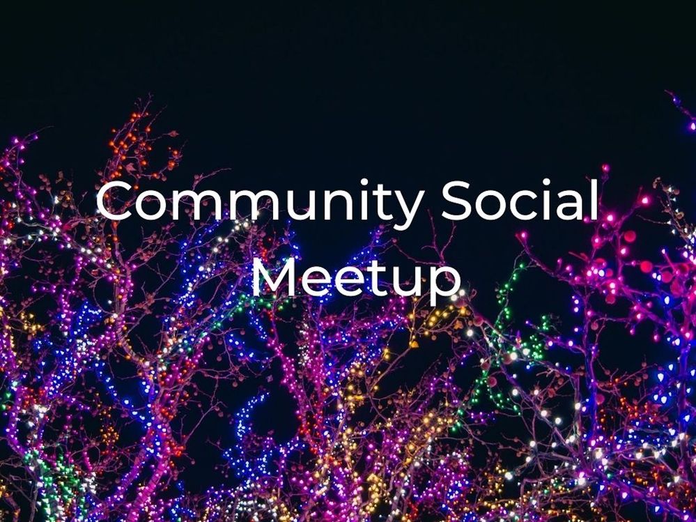 [Meetup] August 26th: Community social