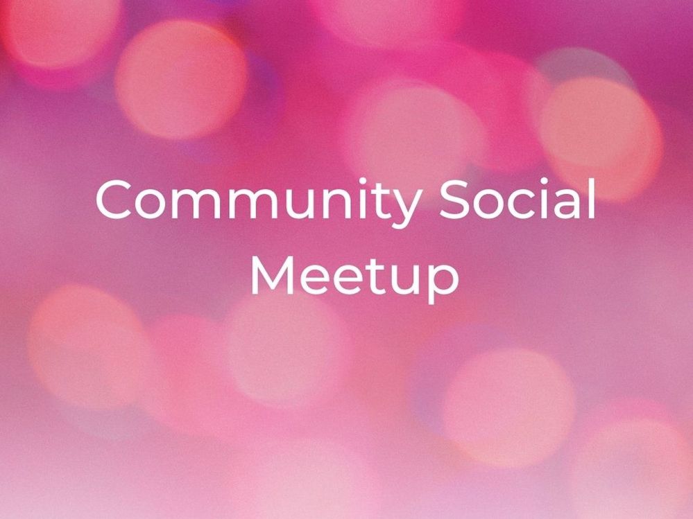 [Meetup] September 9th: Community social