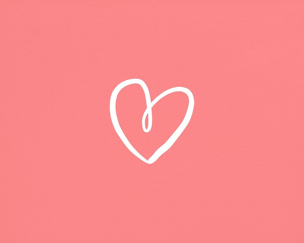 Pink Handdrawn Heart Polaroid Photo Collage .jpg
