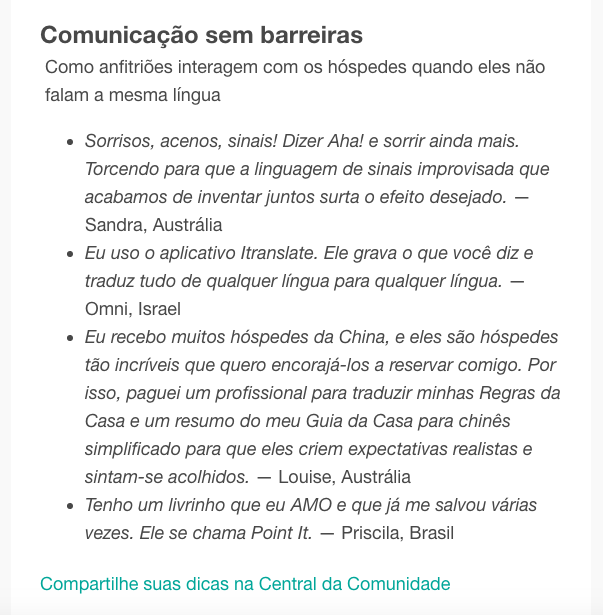 Comunicação sem barreiras