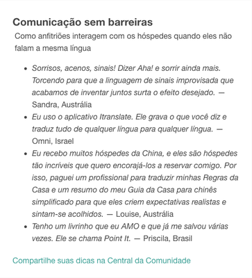 Comunicação sem barreiras