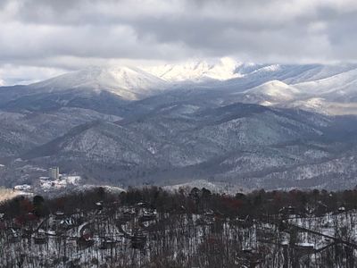 First Snow of the Season, Dec. 1, 2020  - Great Smoky Mountains, Gatlinburg, TN