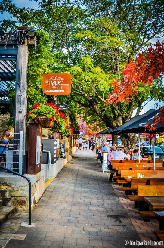 The village of Hahndorf