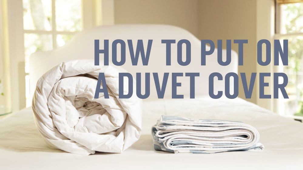 Solved Easy Duvet Cover Trick That, Easy Duvet Cover Change
