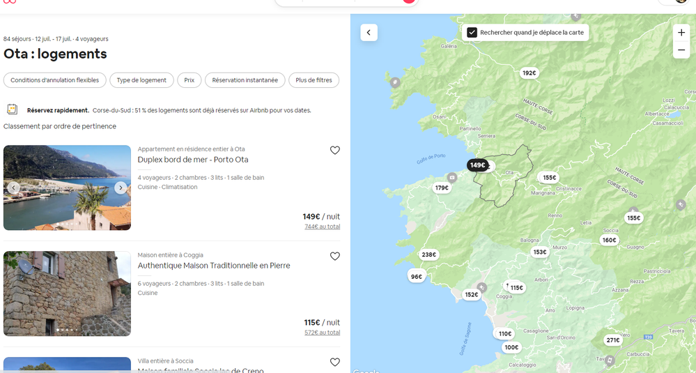 mon annonce n’apparaît pas dans les recherches Airbnb Community