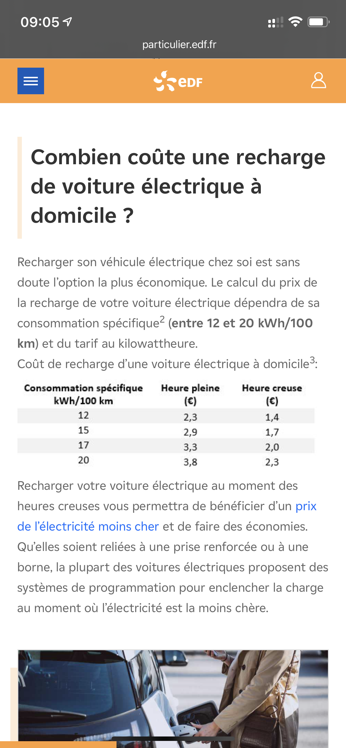 Voiture Électrique : Installation Borne de Recharge Chez Soi - EDF