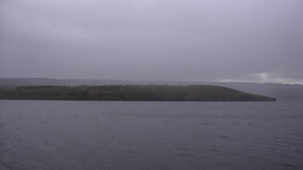 le Loch Ness sous la pluie