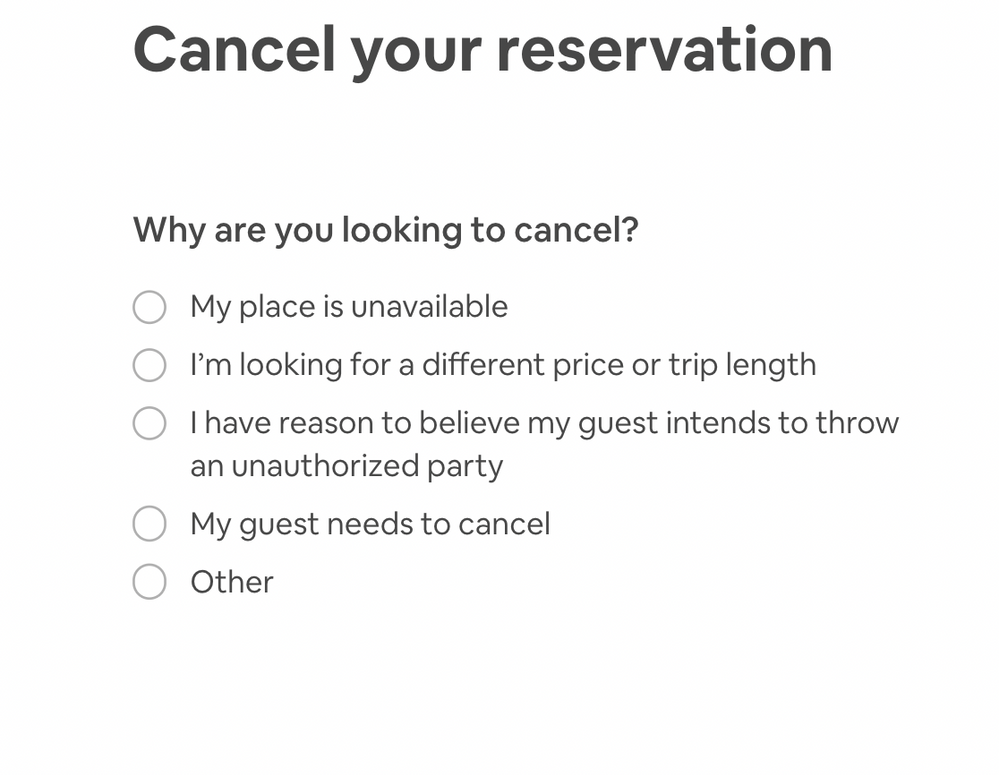 Changes to Instant Booking: No more 3 penalty free cancelations?