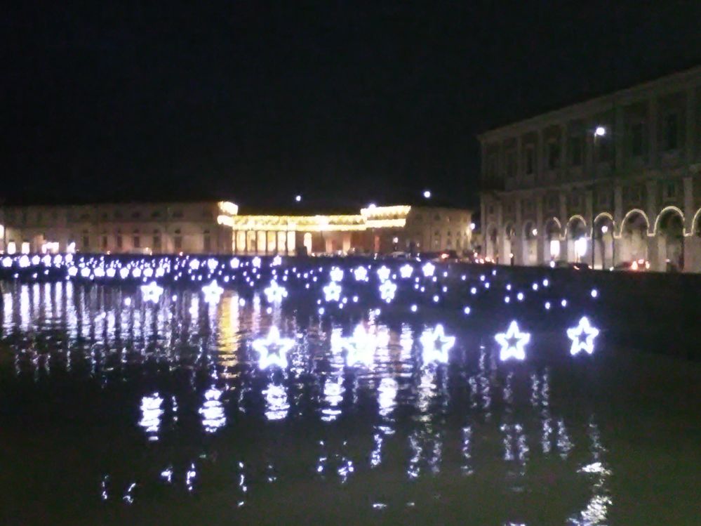 le luci sul canale..