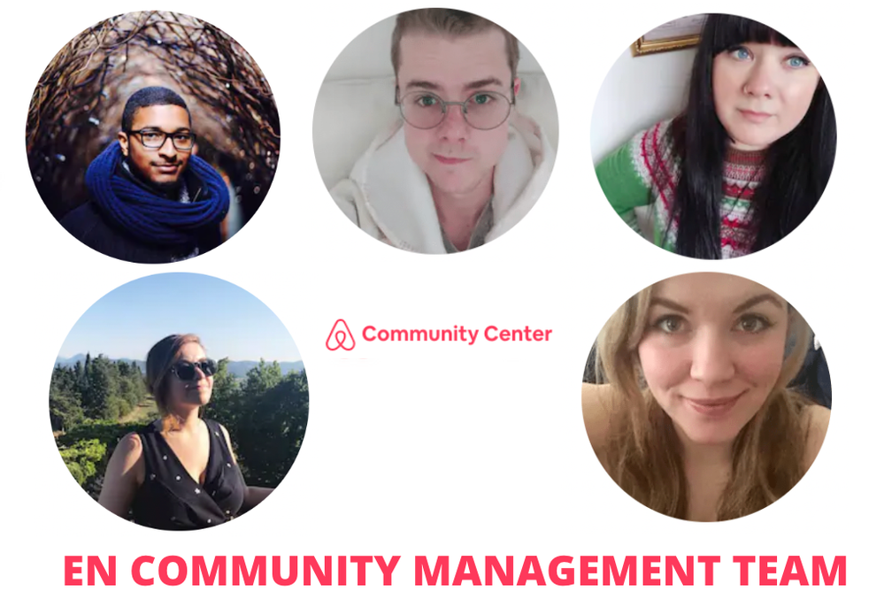 Meet your Airbnb Community Center Team 2022