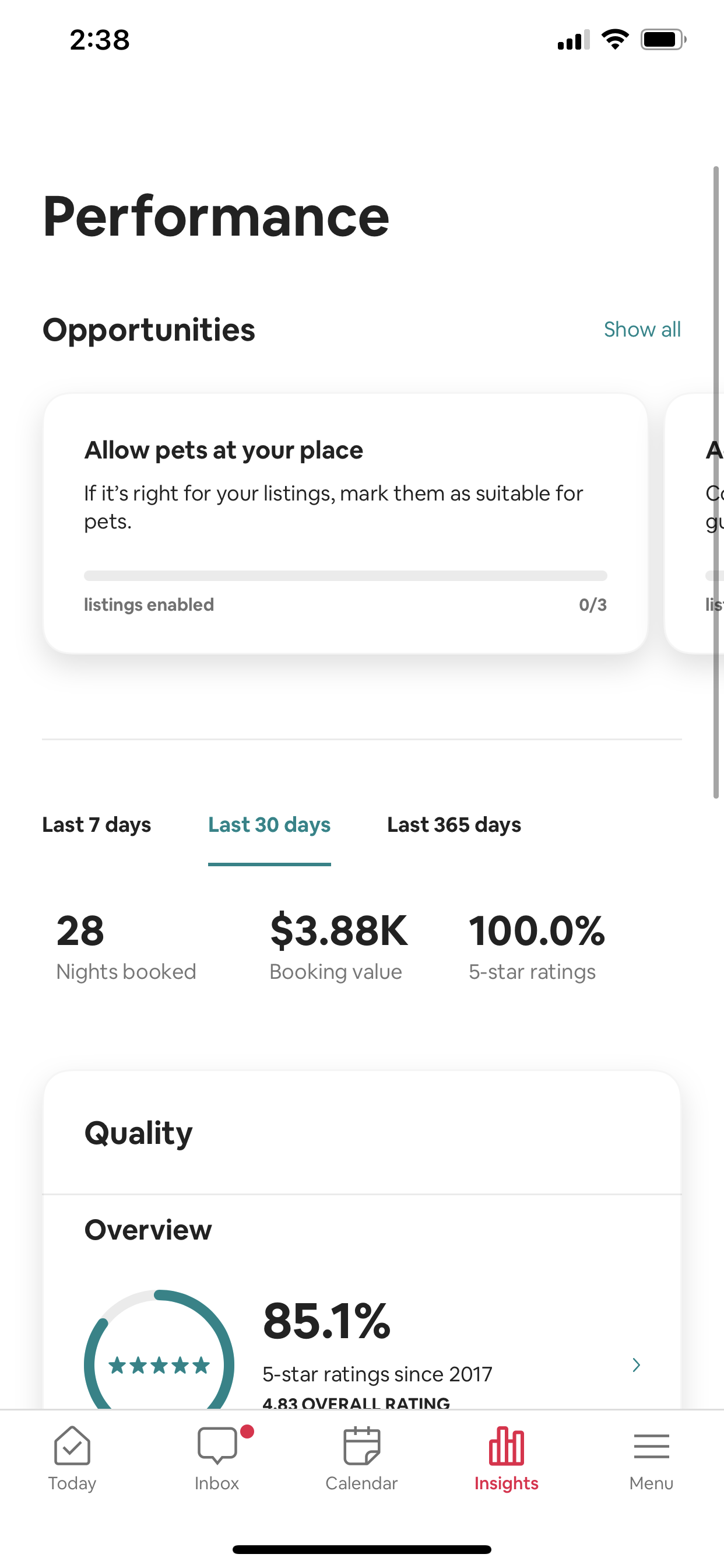 Solved: THE NEW INSIGHT INTERFACE needs to go! - Airbnb Community