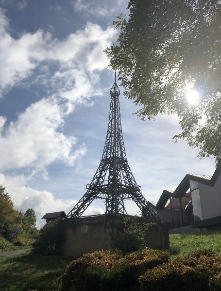 Eiffelturm in Apach, Frankreich