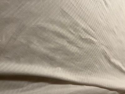 Hair between bedsheets