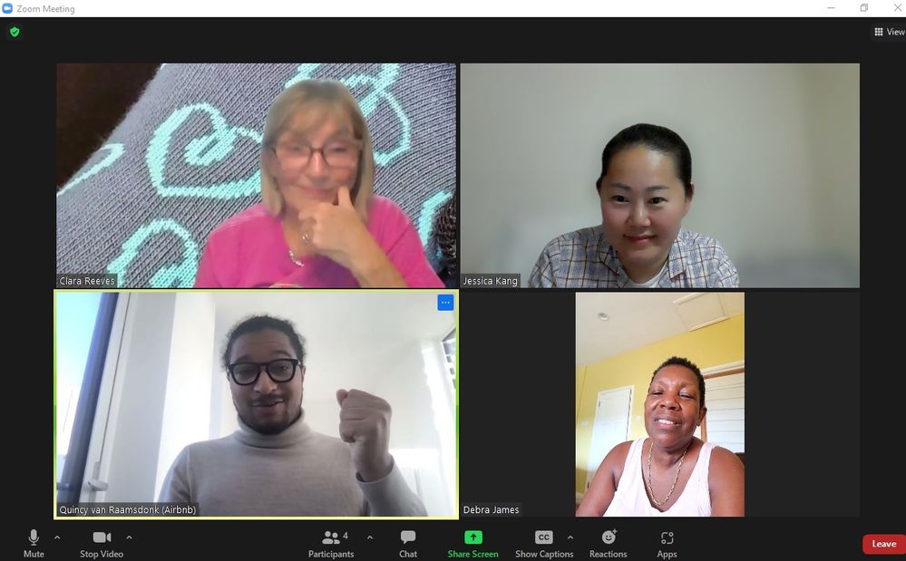 Zoom Meetup Group Photo