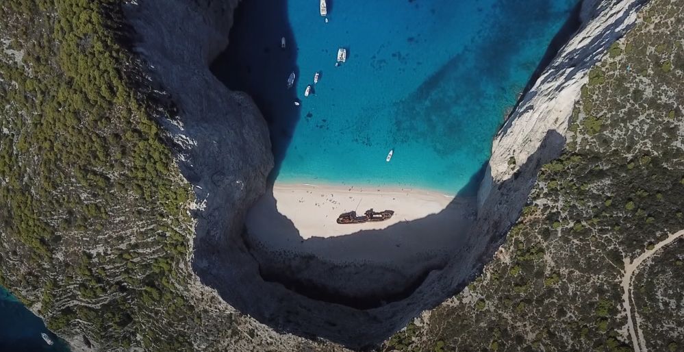 Shipwreck beach, Zakynthos Greece from drone (Photo by Stratos Zafeiriadis).jpeg