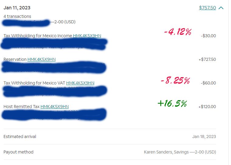 Payout to USD account in US