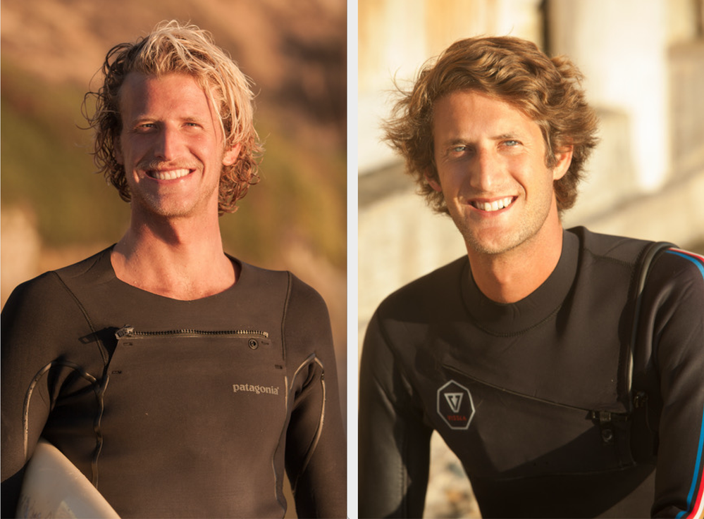 Superhosts, surfers en broers Nikki (links) en Sander (rechts). Alle foto's met dank aan Surfhouse.